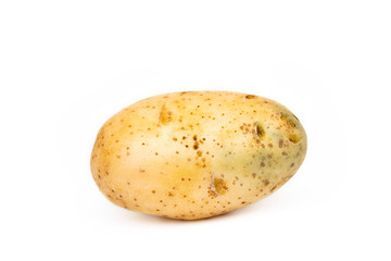 Potato vegetable isolated on white background