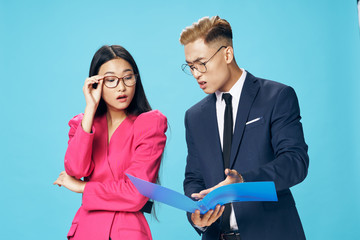 business people shaking hands