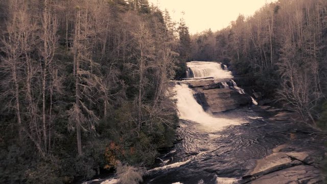Triple Falls Dupont Forest Blue Ridge Parkway Asheville Brevard North Carolina
