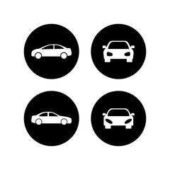 Car icons set. Car icon vector