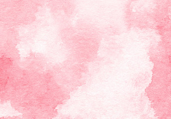 Scanned painted watercolor texture. Hand painted wash on cotton paper. Hand made soft background.