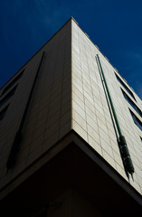 modern office building with blue sky