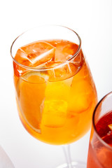 Spritz fruit cocktails