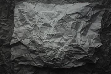 Fototapeta premium Texture Background. Crumpled paper.