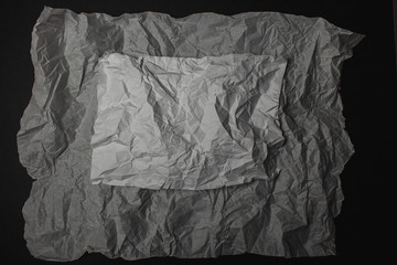 Texture Background. Crumpled paper.
