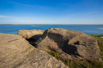 Rock formations Allaki at the Urals