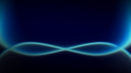 Abstract background wave blue technology on dark background