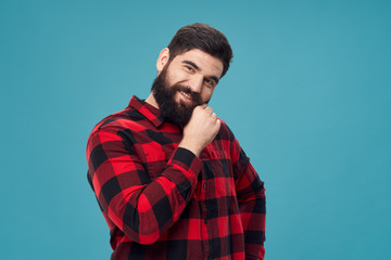 portrait of a handsome young man