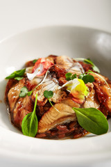 Eel in teriyaki sauce