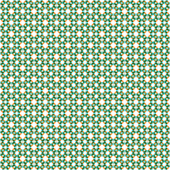 Illustration with repetitive geometric shapes covering the background. Drawing with colored pattern that can be used as a web pattern, wallpaper, digital graphics, gifts and artistic decorations.