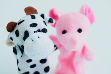 動物 パペット ぬいぐるみ