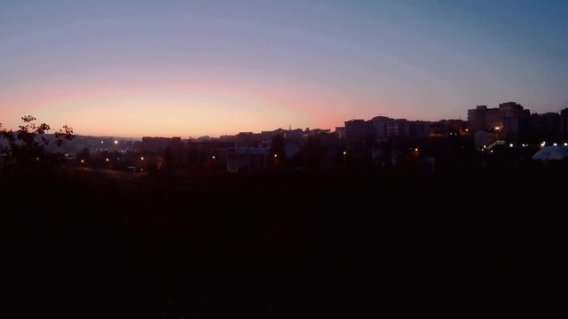 Benevento - Time lapse dell'alba