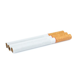 Cigarette isolated on a white background