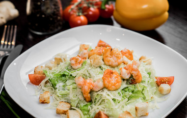 salad with vegetables