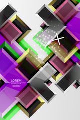 Metal arrow shape background. Abstract geometric background with 3d effect composition For Wallpaper, Banner, Background, Card, Book Illustration, landing page