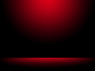 Black and red background. Abstract red background, can be used for valentines or Christmas design layout, studio, web template, room and report with smooth gradient color.