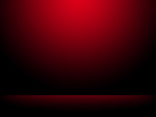 Black and red background. Abstract red background, can be used for valentines or Christmas design layout, studio, web template, room and report with smooth gradient color.
