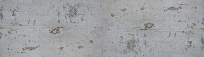 Gray bright spotted cement stone concrete texture background panorama banner long