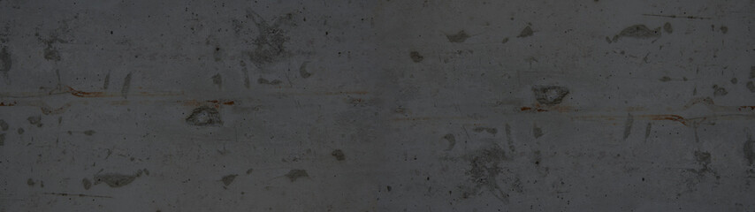 Black spotted stone concrete texture background anthracite panorama banner long