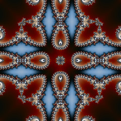 Special art, unique abstract design, fractal geometry