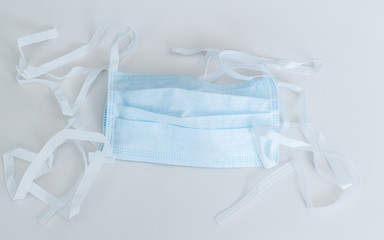 Surgical mask protective infectious diseases like COVID-19 and influenza.