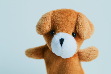 動物 パペット ぬいぐるみ 犬