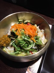 sea squirt bibimbap