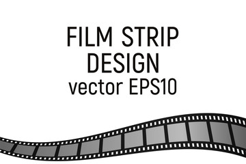 Gray film strip design.
