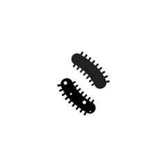Coronavirus logo design template . Virus logo design