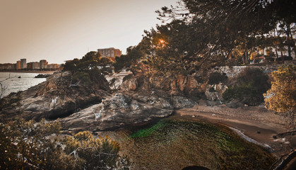 THE SEA OF THE COSTA BRAVA