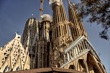 la sagrada familia, Gaudí's most famous building