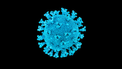 coronavirus cells, cause epidemic health emergencies SARS, MERS © Martin