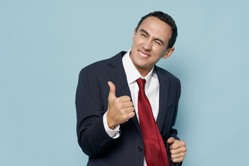 portrait of a handsome businessman