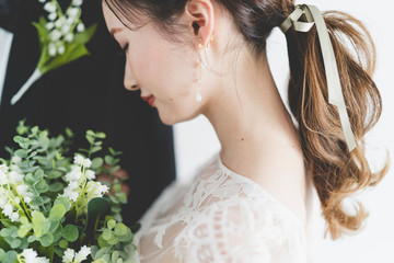 Naklejka premium 花嫁