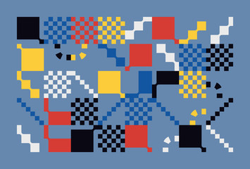 Neo Modernism Artwork Pattern Design