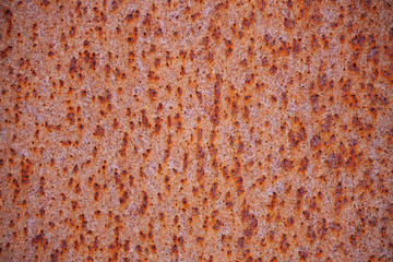rusty background corroded metal texture with rust spot pattern