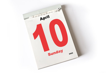 10. April 2022