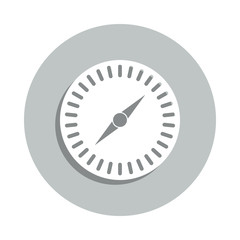 compass, orientation badge icon. Simple glyph, flat vector of Business icons for ui and ux, website or mobile application