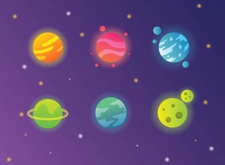 Vector Planets pack