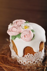 Rustic Easter background