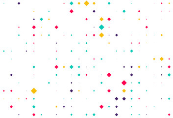 Colorful Festive. Vector geometric patterns with small and large rhombuses. with abstract rhombuses. Design elements for web banners, posters, cards. vector illustration.