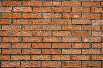 brick wall background brown color, good and clean