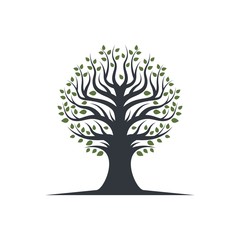 Tree icon logo template vector icon