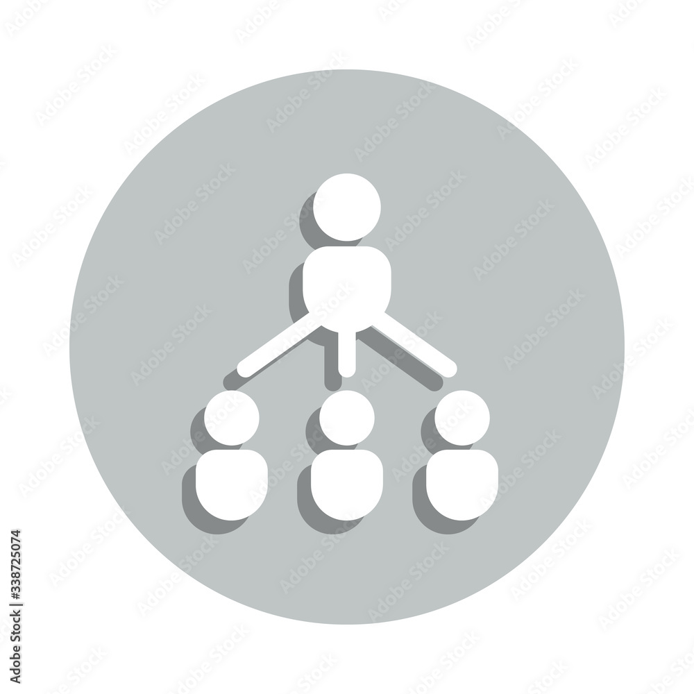 Poster relationships badge icon. simple glyph, flat vector of conversation icons for ui and ux, website or 