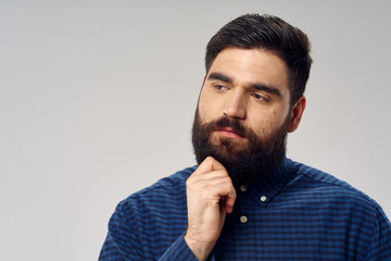 portrait of a handsome man