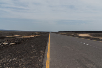 Fototapeta premium Road to Danakil Depression, Ethiopia