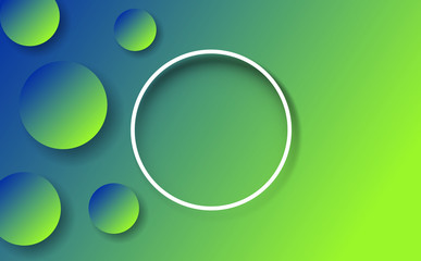 Creative geometric wallpaper. Trendy gradient shapes composition. Eps10 vector.