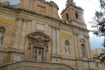 st laurent church in vittoriosa in malta