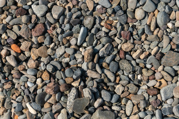 natural texture of von river stones