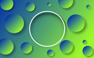 Abstract fluids background composition with vibrant color and dynamic shape. Trendy Background template.